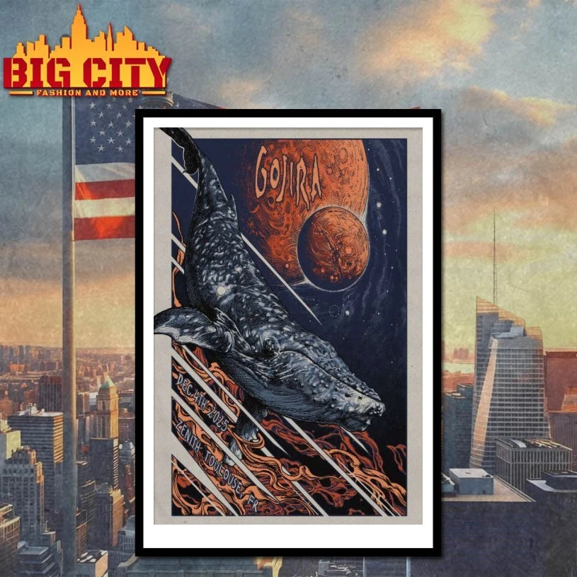 Gojira Toulouse FR Dec 4 2025 Poster shirt