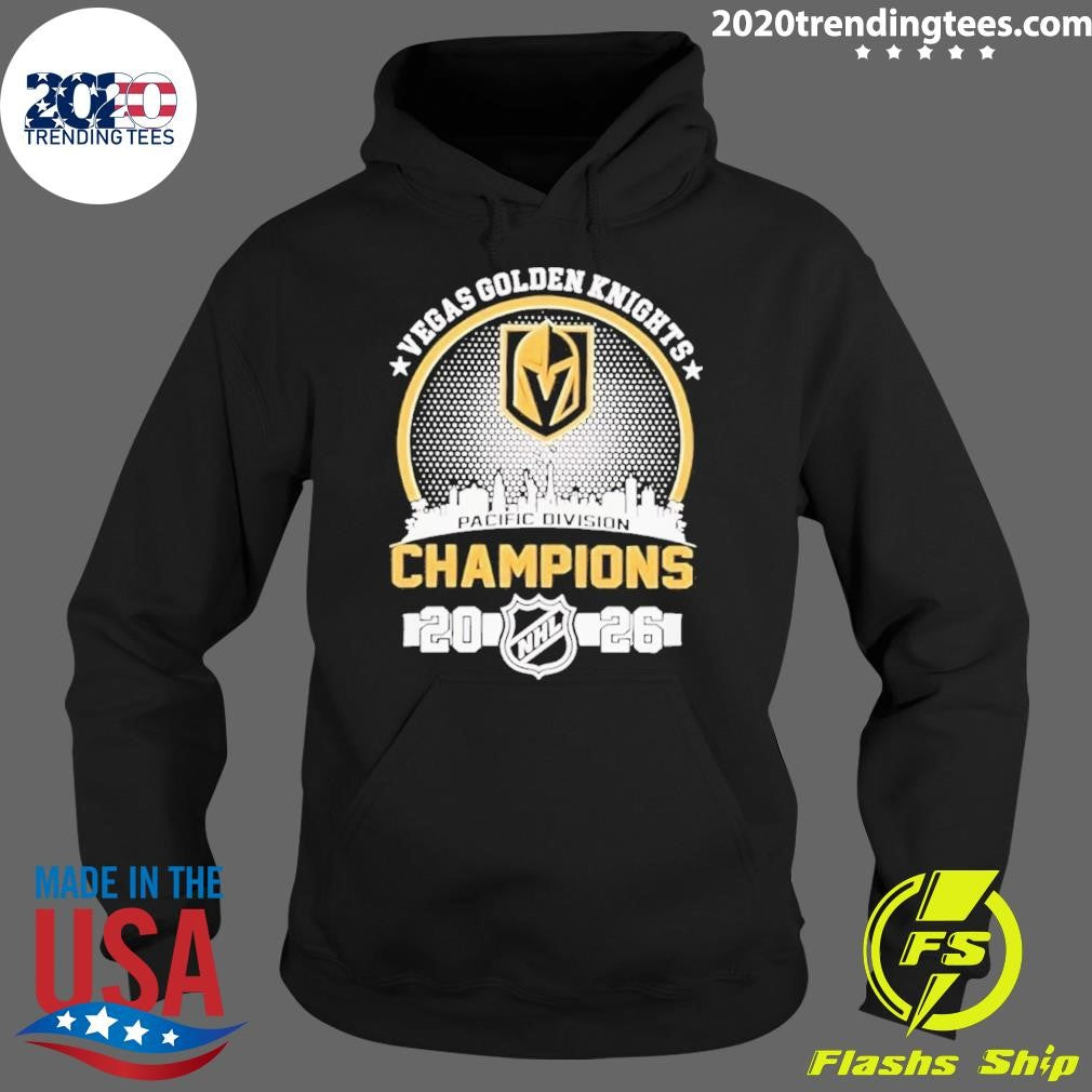 Golden Knights 2026 Pacific Division Champions City Skyline Shirt