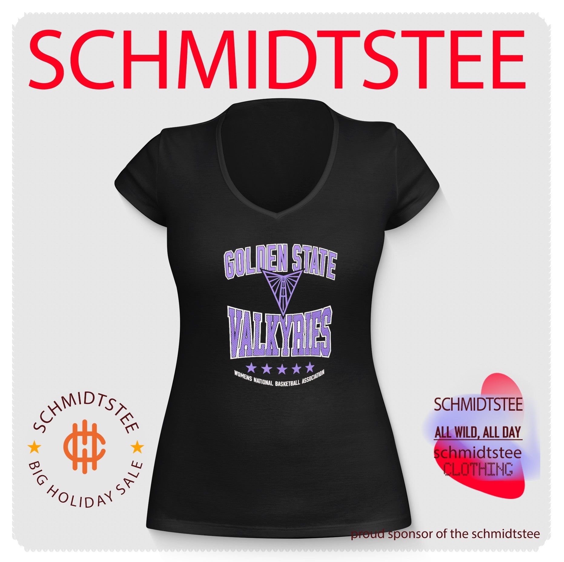 Golden State Valkyries WNBA 2026 Starter Center Squeeze shirt