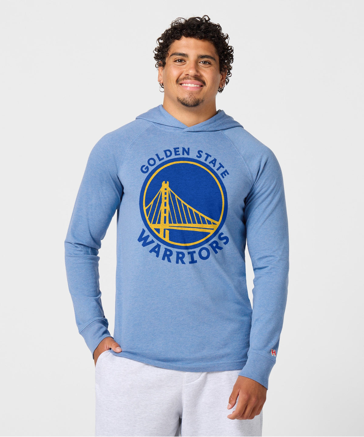 Golden State Warriors Logo Lightweight Hoodie