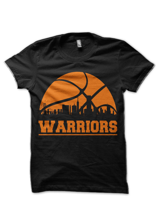 Warriors Basketball, Brooklyn Skyline Black T-Shirt Hoodie, Sweatshirt | PureTeeCo.com