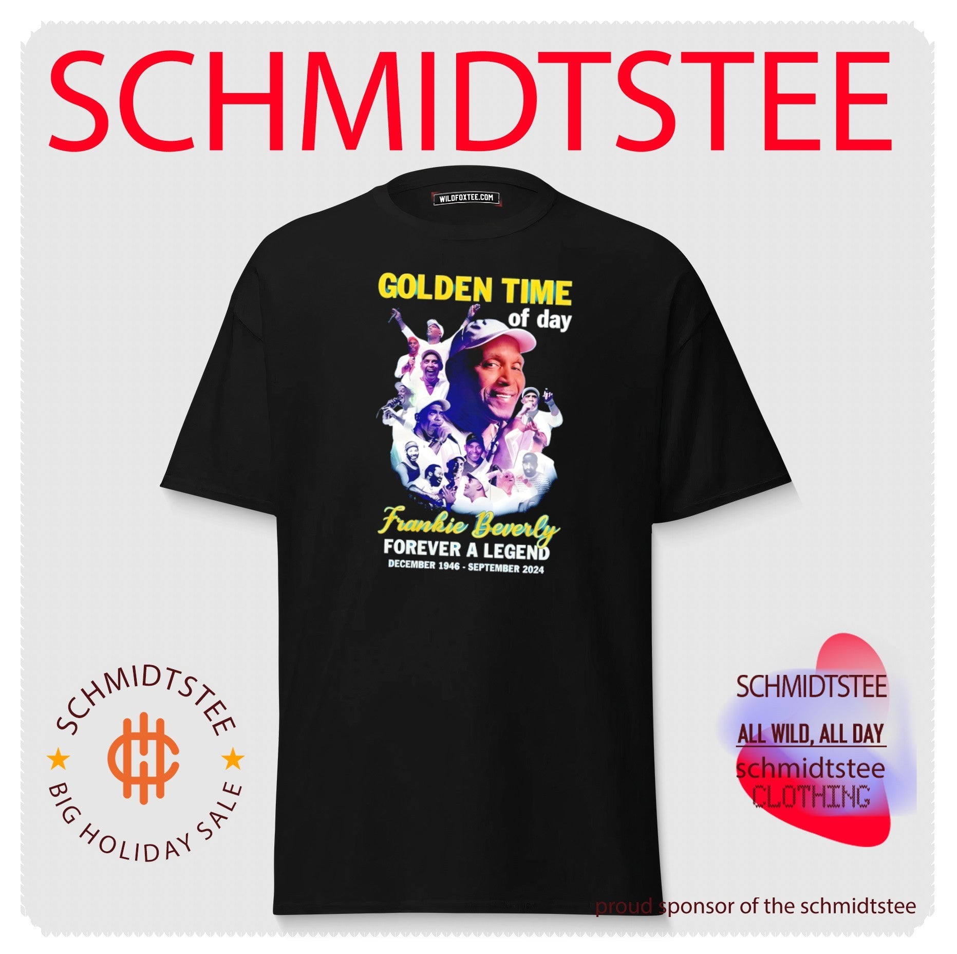 Golden time of day Frankie Beverly forever a legend December 1946 – September 2024 shirt