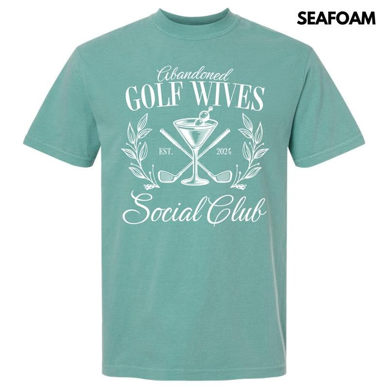 Golf Wives Social Club Comfort Colors T-Shirt 'NLB' Hoodie, Sweatshirt | PureTeeCo.com