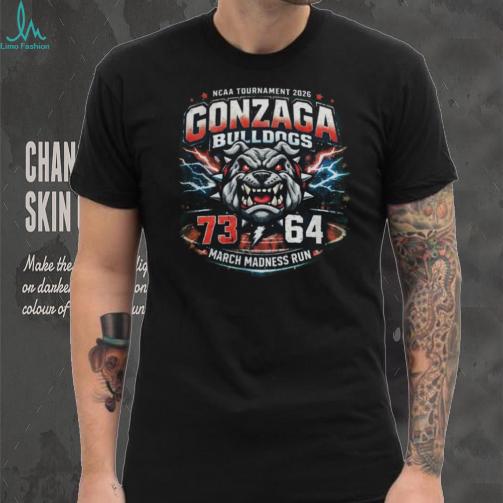 Gonzaga Bulldogs 73 64 Kennesaw State 2026 NCAA Tournament March Madness T Shirt
