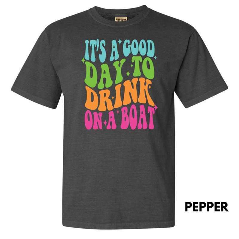 Good Day To Drink Comfort Colors T-Shirt 'NLB' Hoodie, Sweatshirt | PureTeeCo.com
