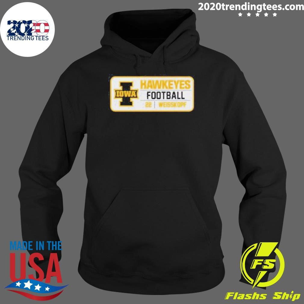 Good Iowa Hawkeyes Football 22 Weisskopf Shirt
