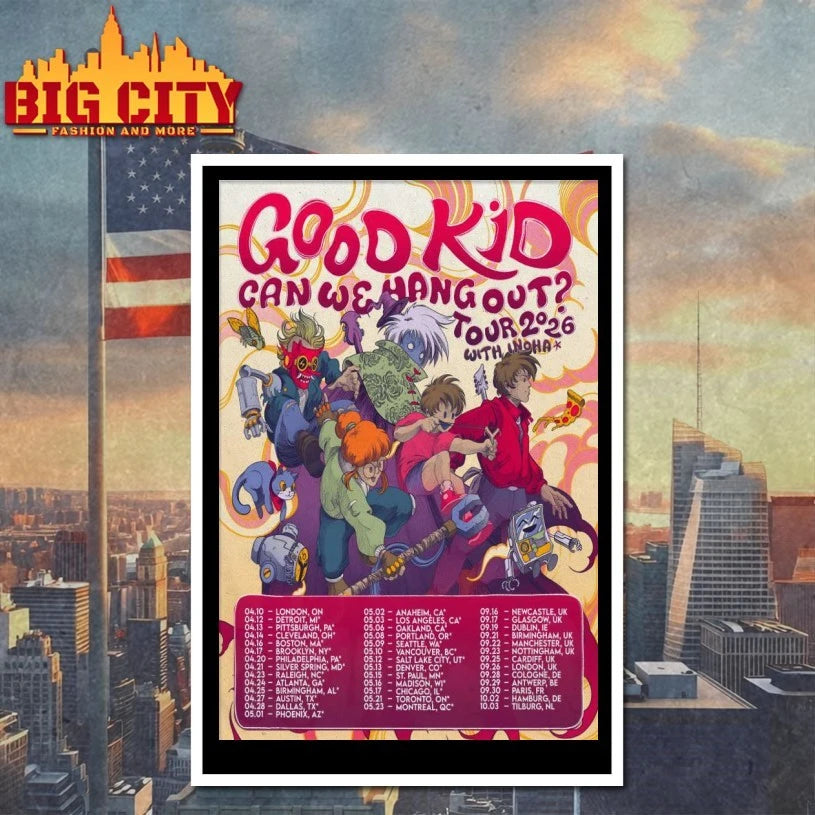 Good Kids Can We Hand Out 2026 Tour Poster shirt