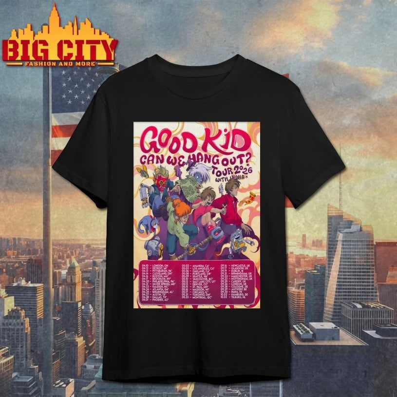 Official Good Kids Can We Hand Out 2026 Tour Poster shirt