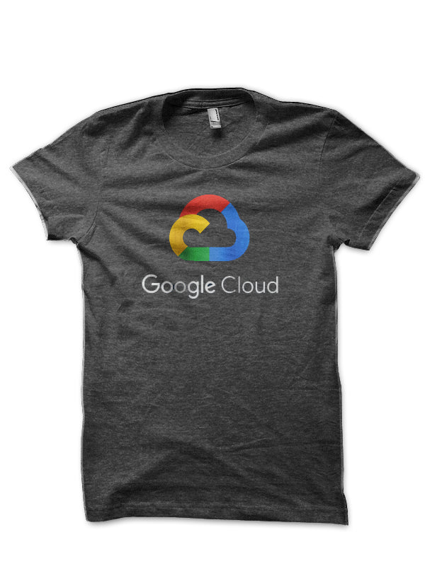 Google Cloud Charcoal Grey T-Shirt Hoodie, Sweatshirt | PureTeeCo.com