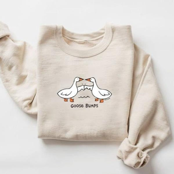 Goose Bumps Sweatshirt, Goose Bumps Shirt Hoodie | PureTeeCo.com