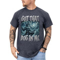 Got That Dog In Me Alpha Wolf Graphic Tee, Vintage 90s Style Werewolf Men T-shirt, Mental Health Wolf Emo Shirt For Him,...
