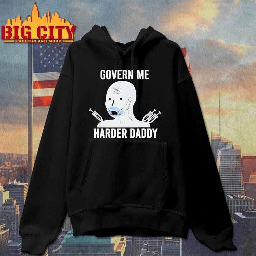 Govern Me Harder Daddy Qr Shirt