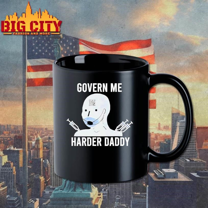 Govern Me Harder Daddy Qr Shirt