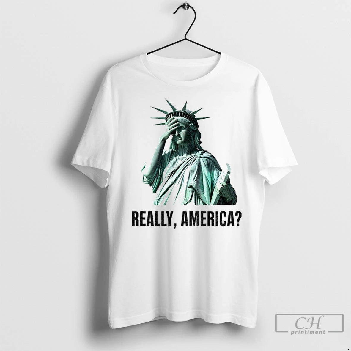 Government Shutdown Statue Of Liberty Really America T Shirts