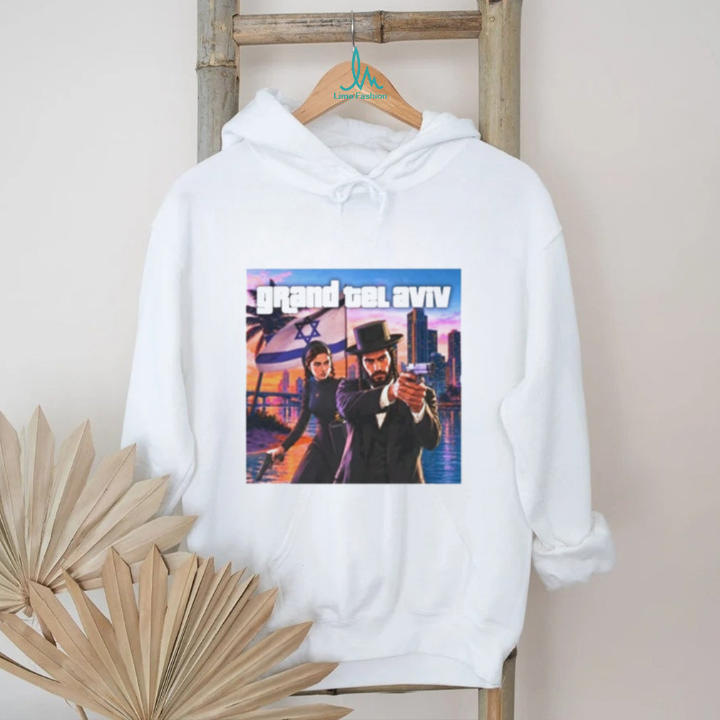 Grand Tel Aviv Parody Art Israel Gaming shirt