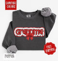 Grandma  Valentine Comfort Colors Sweatshirt, Valentine's Day Women's Crewneck, Cute Women's Sweater T-Shirts, Hoodie