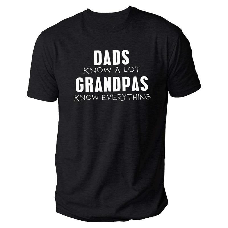 Grandpa Gift | Grandpas Know | Funny Shirt Men - Valentines Dad Gift - Anniversary Gift Hoodie, Sweatshirt | PureTeeCo.com