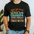 Grandpa T-Shirt, Father's Day T-Shirt, Dad T-Shirt, Funny Dad T-Shirt,Father's Day Gift,For Men,Grandkids Gift, New...