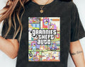 Grannies Theft Auto T-Shirt, Movies Characters, Trendy Bluey, Trendy Dog And Friends T-shirt Hoodie, Sweatshirt