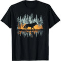 Graphic Tee Wolf Forest Nature Wildlife Outdoor T-Shirt Hoodie, Sweatshirt | PureTeeCo.com