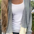 Gray Ruffle Cardiagn T-Shirts, Hoodie, Sweatshirt | PureTeeCo.com
