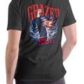 Grazed and Unfazed Trump 2024 T-Shirt - Unisex Cotton Casual Tee with American Flag Design Hoodie, Sweatshirt | PureTeeCo.com
