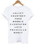 Great Loves Hers Juliet Courtney Yoko Couples T-shirt Hoodie, Sweatshirt | PureTeeCo.com