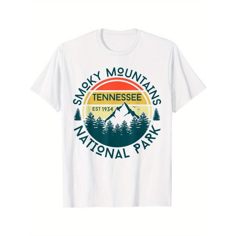 Great Smoky Mountains National Park Tennessee outdoor T-shirt Made in USA Hoodie, Sweatshirt | PureTeeCo.com