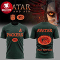 Green Bay Packers Avatar 3 Fire And Ash Two Sided Shirt