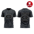 Green Bay Packers Back In Black 2025 Two Sided Shirt