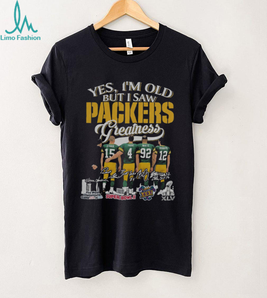 Green Bay Packers Legends Packers Greatness Football Fans Shirt