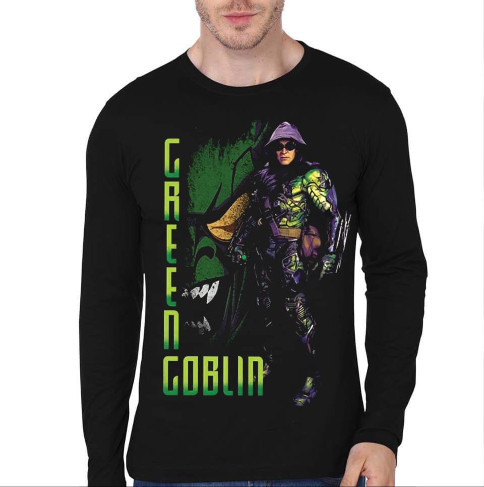 Green Goblin Full Sleeve T-Shirt Hoodie, Sweatshirt | PureTeeCo.com