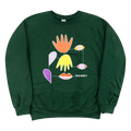 Everyday Lines Forest Green Sweatshirt T-Shirts, Hoodie | PureTeeCo.com (Image 1)