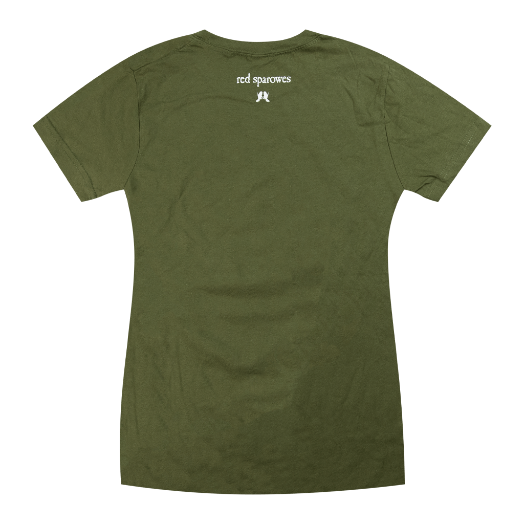 Solider Olive Green T-Shirt Hoodie, Sweatshirt | PureTeeCo.com (Image 5)