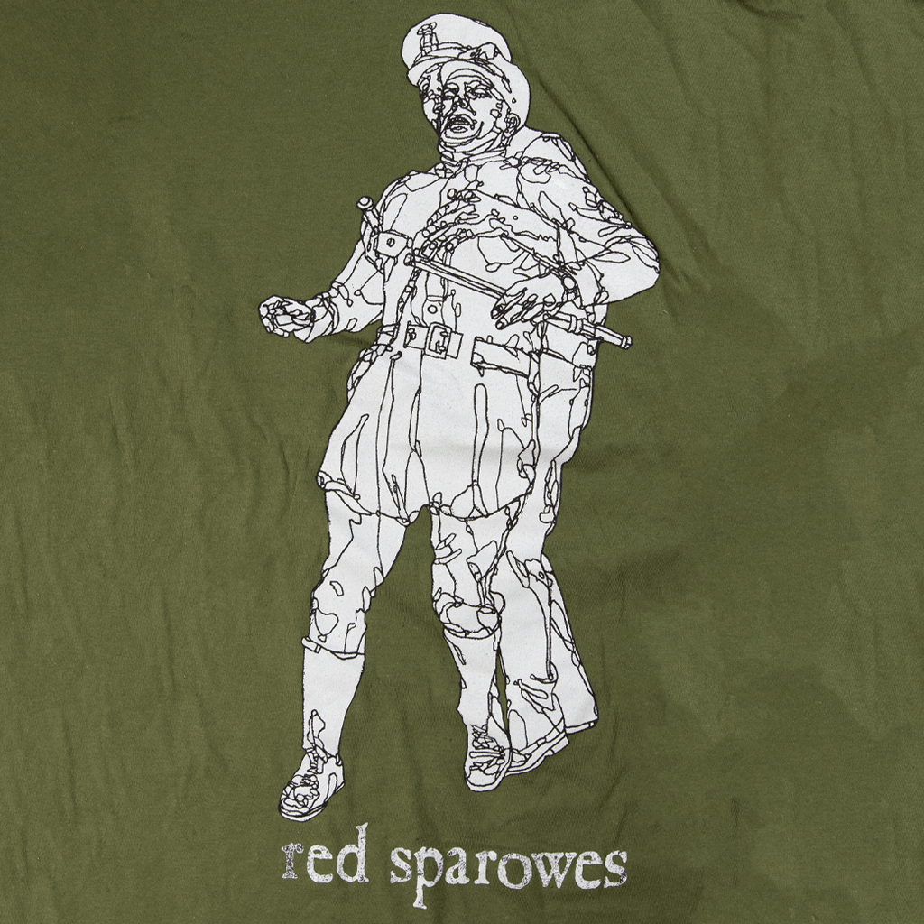 Solider Olive Green T-Shirt Hoodie, Sweatshirt | PureTeeCo.com (Image 2)