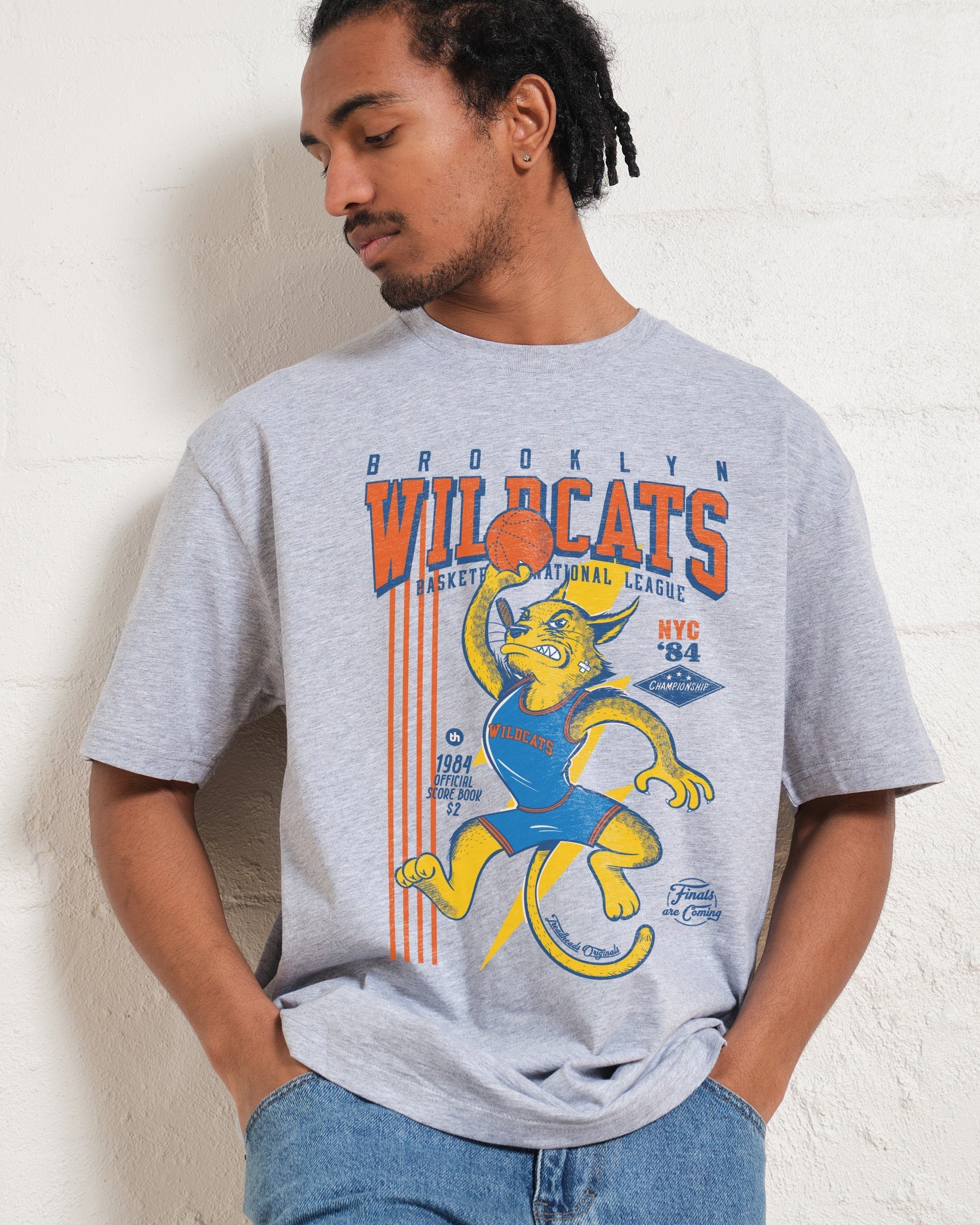 Brooklyn Wildcats T-Shirt Hoodie, Sweatshirt | PureTeeCo.com (Image 2)