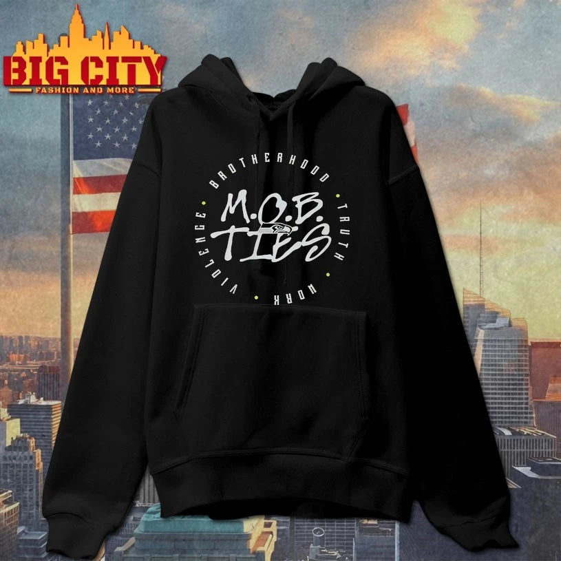 Grey Zabel MOB Ties Brotherhood Truth Work Violence shirt