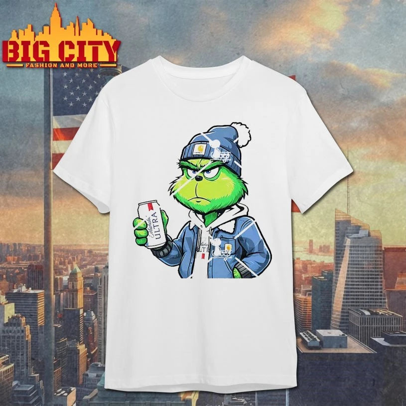 Grinch Christmas Michelob Ultra In shirt
