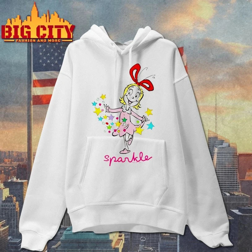 Grinch Cindy Lou Who Sparkle shirt