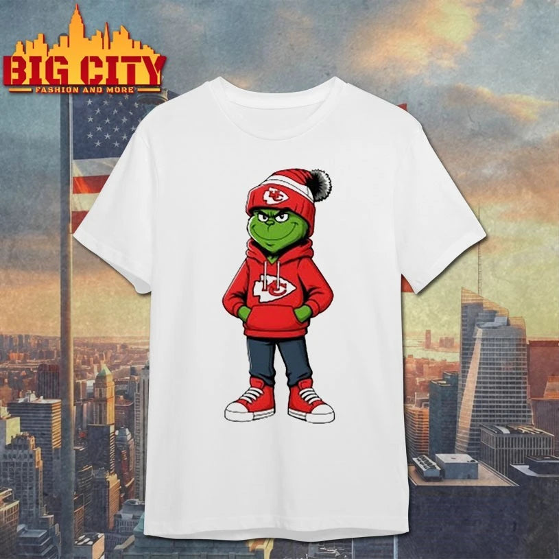 Grinch Kansas City Chiefs Football shirt