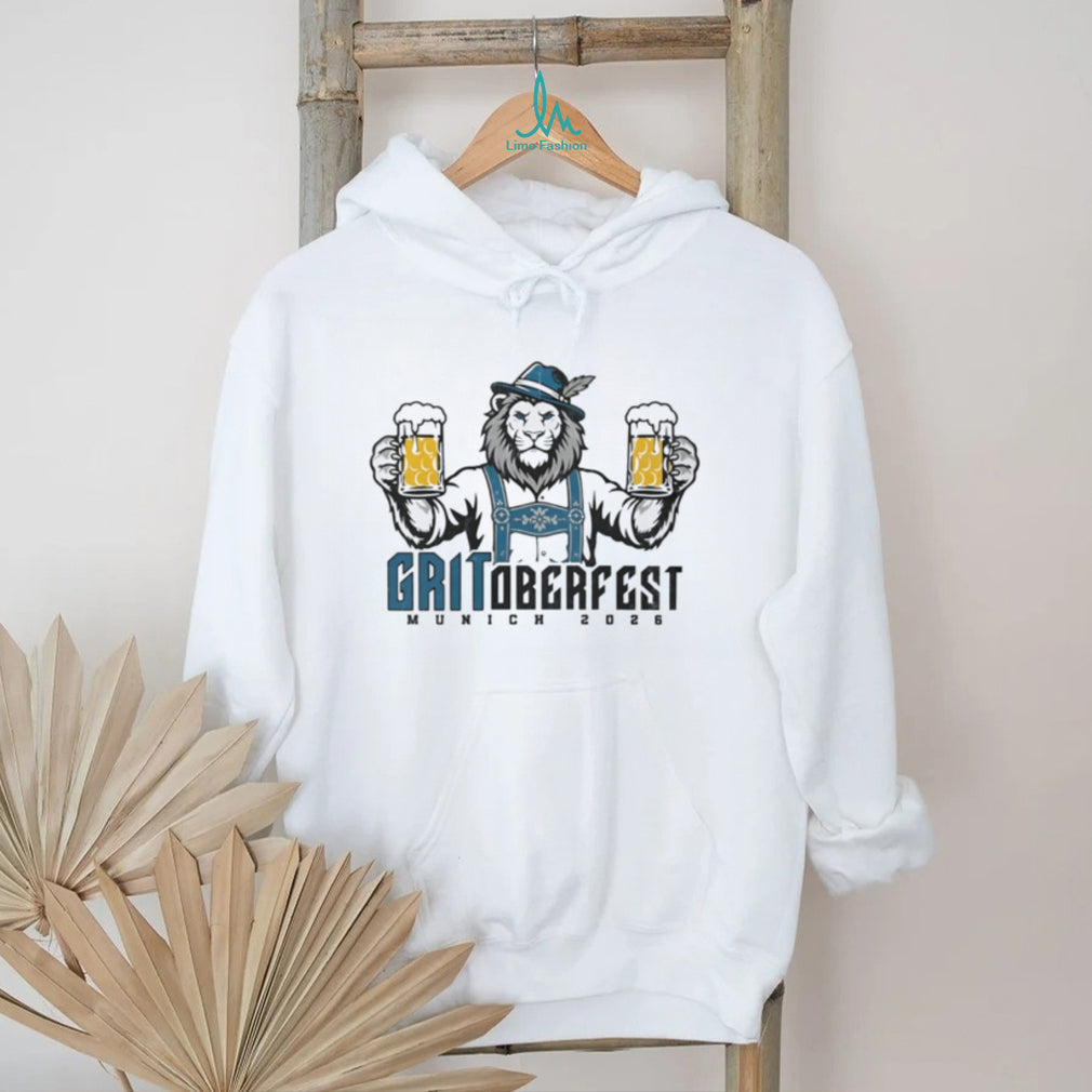 Gritoberfest Munich 2026 Lion Beer Festival shirt