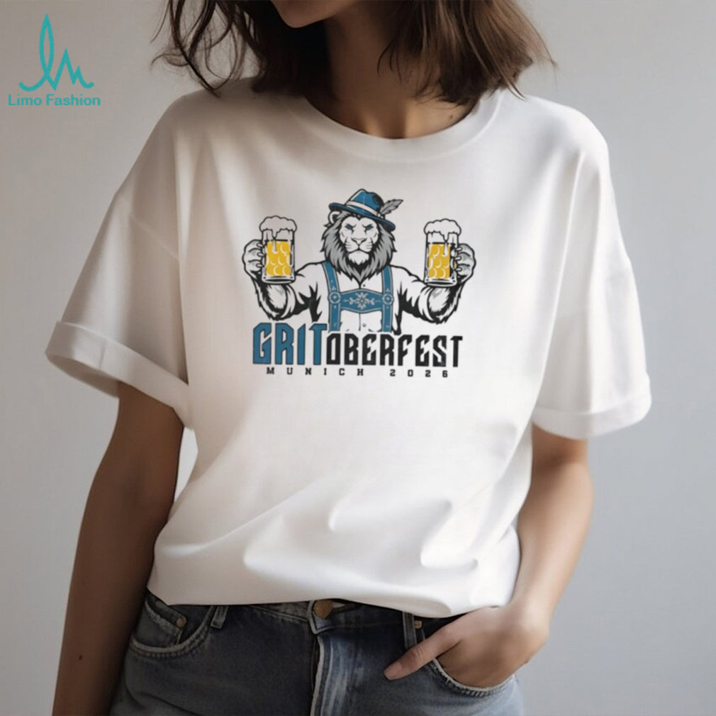 Gritoberfest Munich 2026 Lion Beer Festival shirt
