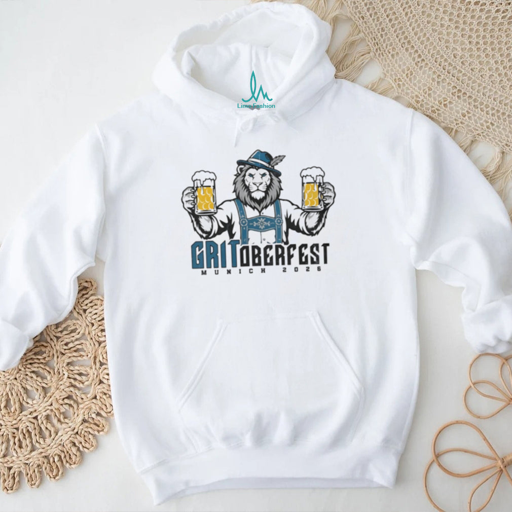 Gritoberfest Munich 2026 Lion Beer Festival shirt