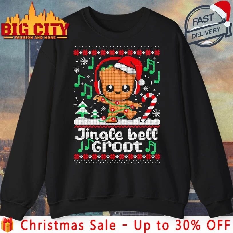 Groot Jingle Bell Groot Ugly Christmas shirt