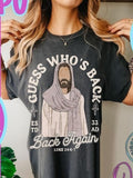 Guess Whos Back tshirt Christian Shirt, Funny Christian Easter sweatshirt, Christian Easter, He is Risen tshirt, He is...