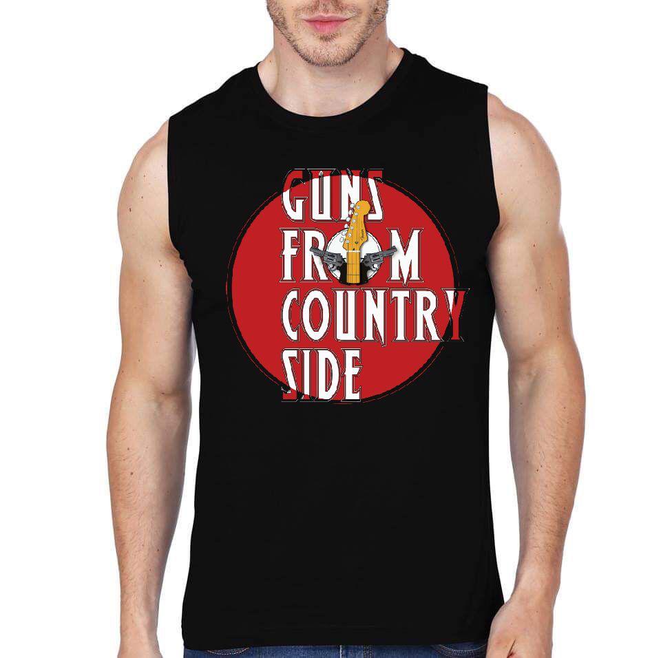 Guns From Countryside Sleeveless T-Shirts, Hoodie, Sweatshirt | PureTeeCo.com