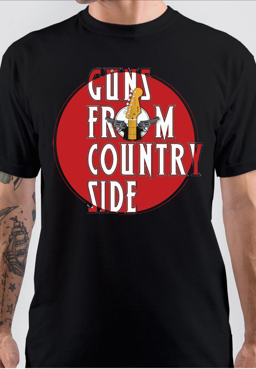 Guns From Countryside T-Shirt Hoodie, Sweatshirt | PureTeeCo.com