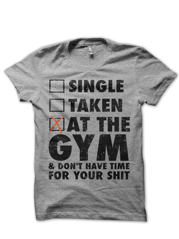 Gym Grey Tee Hoodie, Sweatshirt | PureTeeCo.com