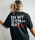 Gym Rat Era Funny Oversized Gym Pump Cover Gift For Gym Lover Girlfriend Wife Muscle Mommy Gym Bro Summer Tshirt For...
