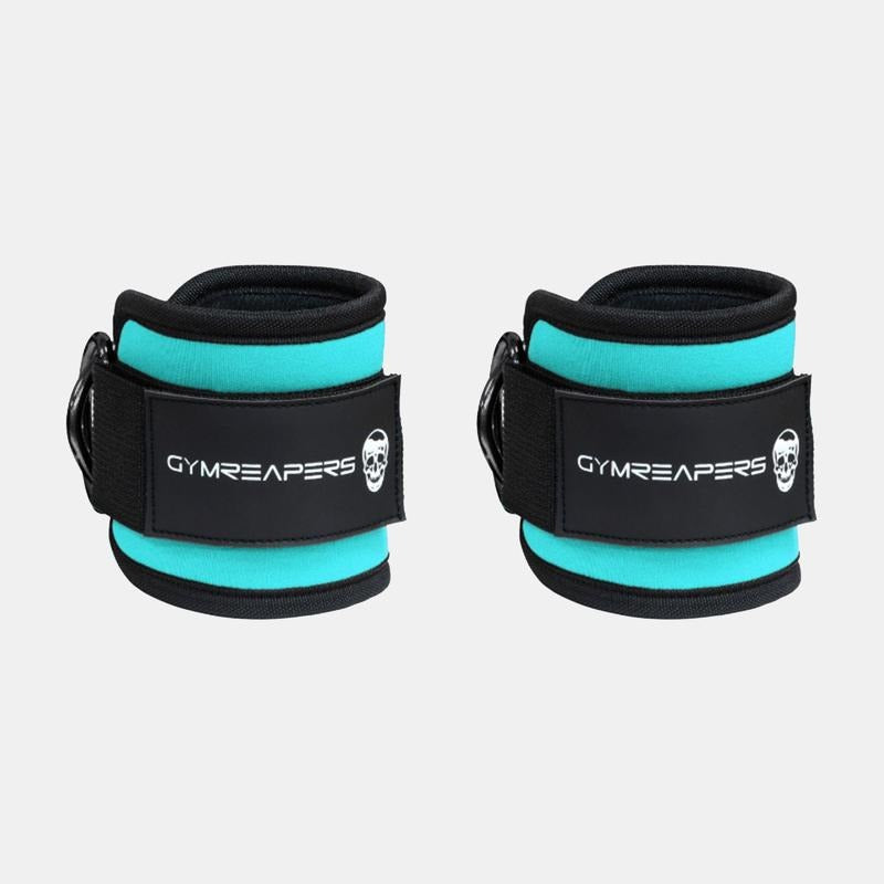 Gymreapers Ankle Straps - Cyan (Pair) for Lower Body Workout, Strength & Muscle Sculpting T-Shirts, Hoodie, Sweatshirt